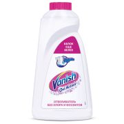 Пятновыводитель/отбеливатель Vanish «Oxi Action. Кристальная белизна», жидкий, для белых тканей, 1л