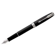 Ручка перьевая Parker «Sonnet Matte Black CT» 0,8мм, подарочная упаковка