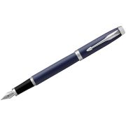 Ручка перьевая Parker «IM Matte Blue CT» синяя, 0,8мм, подарочная упаковка