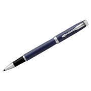 Ручка-роллер Parker «IM Matte Blue CT» черная, 0,8мм, подарочная упаковка