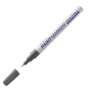 Маркер-краска MunHwa «Extra Fine Paint Marker» серебро, 1мм, нитро-основа