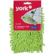 Насадка МОП для швабры York «Salsa», микрофибра, плоский МОП, 388*90мм (для кода 260603)