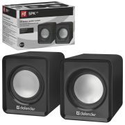 Колонки Defender SPK 22, 2*2,5W, питание от USB, черный