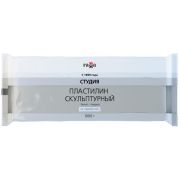 Пластилин скульптурный Гамма «Студия», белый, твердый, 1кг, пакет