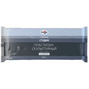 Пластилин скульптурный Гамма «Студия», серый, мягкий, 1кг, пакет