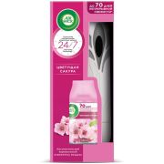 Комплект освежитель воздуха авт. и смен. блок Airwick Freshmatic «Pure. Цветущая сакура», 250мл