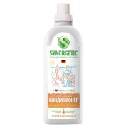 Кондиционер для белья Synergetic «Миндальное молочко», биоразлагаемый, 1л