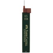 Грифели для механических карандашей Faber-Castell «Super-Polymer», 12шт., 0,5мм, HB