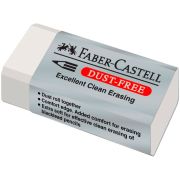 Ластик Faber-Castell «Dust Free», прямоугольный, картонный футляр, 41*18,5*11,5мм