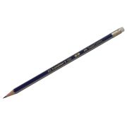 Карандаш ч/г Faber-Castell «Goldfaber 1222» B, с ластиком, заточен.
