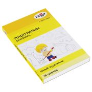 Пластилин Гамма «Юный художник» NEW, 18 цветов, 252г, со стеком, картон. упаковка