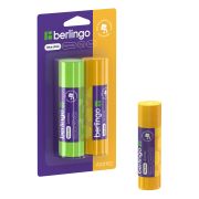 Клей-карандаш Berlingo «Aroma», 21г, ароматизированный (мята, лимон), 2шт., блистер, ПВП