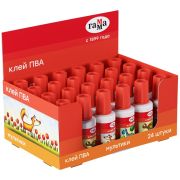 Клей ПВА с кисточкой Гамма «Мультики», 20г