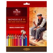Карандаши акварельные Koh-I-Noor «Mondeluz Old Man», 48цв., заточен., кисть+точилка, картон, европодвес