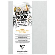 Скетчбук для маркеров 32л., 176*250 Clairefontaine «Comic book», на склейке, 220г/м2