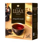 Чай Шах Gold, черный, индийский, 100 пакетиков по 2г