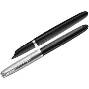 Ручка перьевая Parker «51 Black CT» черная, 0,8мм, подарочная упаковка