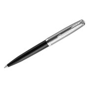 Ручка шариковая Parker «51 Black CT» черная, 1,0мм, поворот., подарочная упаковка