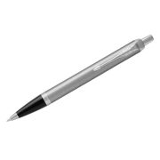 Ручка шариковая Parker «IM Essential Stainless Steel CT» синяя, 1,0мм, кнопочн., подарочная упаковка
