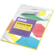 Бумага цветная OfficeSpace «Intensive Color», А4, 80г/м2, 100л., (желтый)