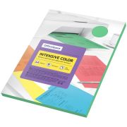 Бумага цветная OfficeSpace «Intensive Color», А4, 80г/м2, 100л., (зеленый)