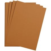 Цветная бумага 500*650мм, Clairefontaine «Etival color», 24л., 160г/м2, табак, легкое зерно, 30%хлопка, 70%целлюлоза