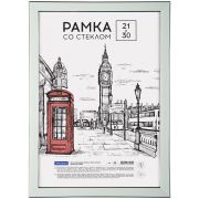 Рамка пластиковая 21*30см, OfficeSpace «Color», мятный
