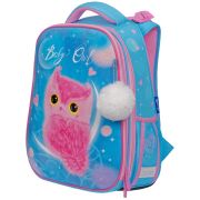 Ранец Berlingo Expert «Plush Owl» 37*28*16см, 2 отделения, 2 кармана, анатомическая спинка