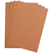 Цветная бумага 500*650мм, Clairefontaine «Etival color», 24л., 160г/м2, лососевый, легкое зерно, 30%хлопка, 70%целлюлоза
