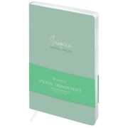 Ежедневник недатированный, А5, 136л., кожзам, Greenwich Line «Vision. Trendy mint», тон. блок, срез фольга
