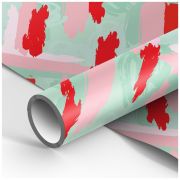 Упаковочная бумага глянц. 70*100см, MESHU «Stylish green», 90г/м2
