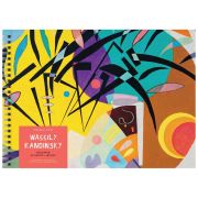 Альбом для рисования 24л., А4, на гребне Greenwich Line «The origin of abstraction», 160г/м2, глянцевая ламинация, перфорация на отрыв