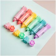 Текстовыделитель двусторонний MESHU «Candy» мини, ассорти, пастельные цвета, 2/4мм