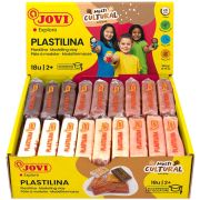 Пластилин растительный JOVI, 6 цветов «Multicultural», 150г, дисплей, картон