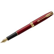Ручка перьевая Parker «Sonnet Intense Red Lacquer GT» черная, 0,8мм, подарочная упаковка