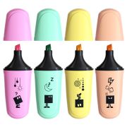 Текстовыделитель Berlingo «Textline HP100» мини, пастельные цвета, ассорти, 1-5мм