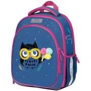 Ранец Berlingo Expert Light облегченный «Funny owl» 38*28*15см, 3 отделения, 2 кармана, анатомическая спинка