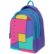 Рюкзак Berlingo inStyle «Color Block» 41*27*20см, 3 отделения, 1 карман, эргономичная спинка