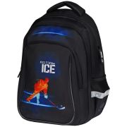 Рюкзак Berlingo Comfort «Hockey» 38*27*18см, 3 отделения, 3 кармана, эргономичная спинка