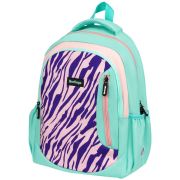 Рюкзак Berlingo Boom «Animal pattern mint» 38,5*29*12см, 2 отделения, 3 кармана, анатомическая ЭВА спинка