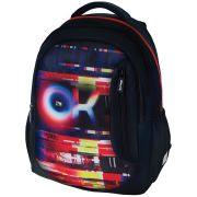 Рюкзак Berlingo Boom «Glitch» 38,5*29*12см, 2 отделения, 3 кармана, анатомическая ЭВА спинка