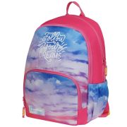 Рюкзак Berlingo Light «Sky pink» 39,5*28*16см, 2 отделения, 3 кармана, уплотненная спинка