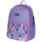 Рюкзак Berlingo Light «Squares» 39,5*28*16см, 2 отделения, 3 кармана, уплотненная спинка