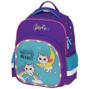Рюкзак Berlingo Kids «Positive» 36*27*12см, 1 отделение, 2 кармана, эргономичная спинка, LED кант
