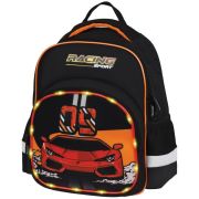 Рюкзак Berlingo Kids «Racing sport» 36*27*12см, 1 отделение, 2 кармана, эргономичная спинка, LED кант