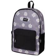Рюкзак Berlingo Casual «Chamomile black» 39,5*27*13см, 1 отделение, 3 кармана, уплотненная спинка