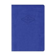 УЦЕНКА - Телефонная книга А5, 80л., кожзам, OfficeSpace «Winner» синий, с вырубкой