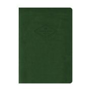УЦЕНКА - Телефонная книга А5, 80л., кожзам, OfficeSpace «Winner» зеленый, с вырубкой