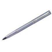 Ручка-роллер Parker «Vector XL Silver Blue» черная, 0,8мм, подарочная упаковка