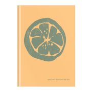 Записная книжка А5 64л. BG «Juicy fruits», soft-touch ламинация, блок-еженедельник, блок 80 гр/м2